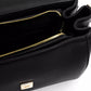 Black Polyethylene Women Handbag