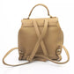 Beige Polyethylene Women Backpack