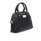 Black Polyethylene Women Handbag