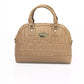 Beige Polyethylene Women Handbag