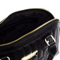 Black Polyethylene Women Handbag