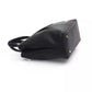 Black Polyethylene Women Handbag