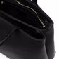 Black Polyethylene Women Handbag