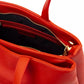 Red Polyethylene Women Handbag