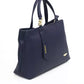 Blue Polyethylene Women Handbag