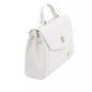 White Polyethylene Women Handbag