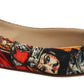 Chic Multicolor Flat Slingbacks