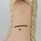 Radiant Gold Lace Crystals Heels