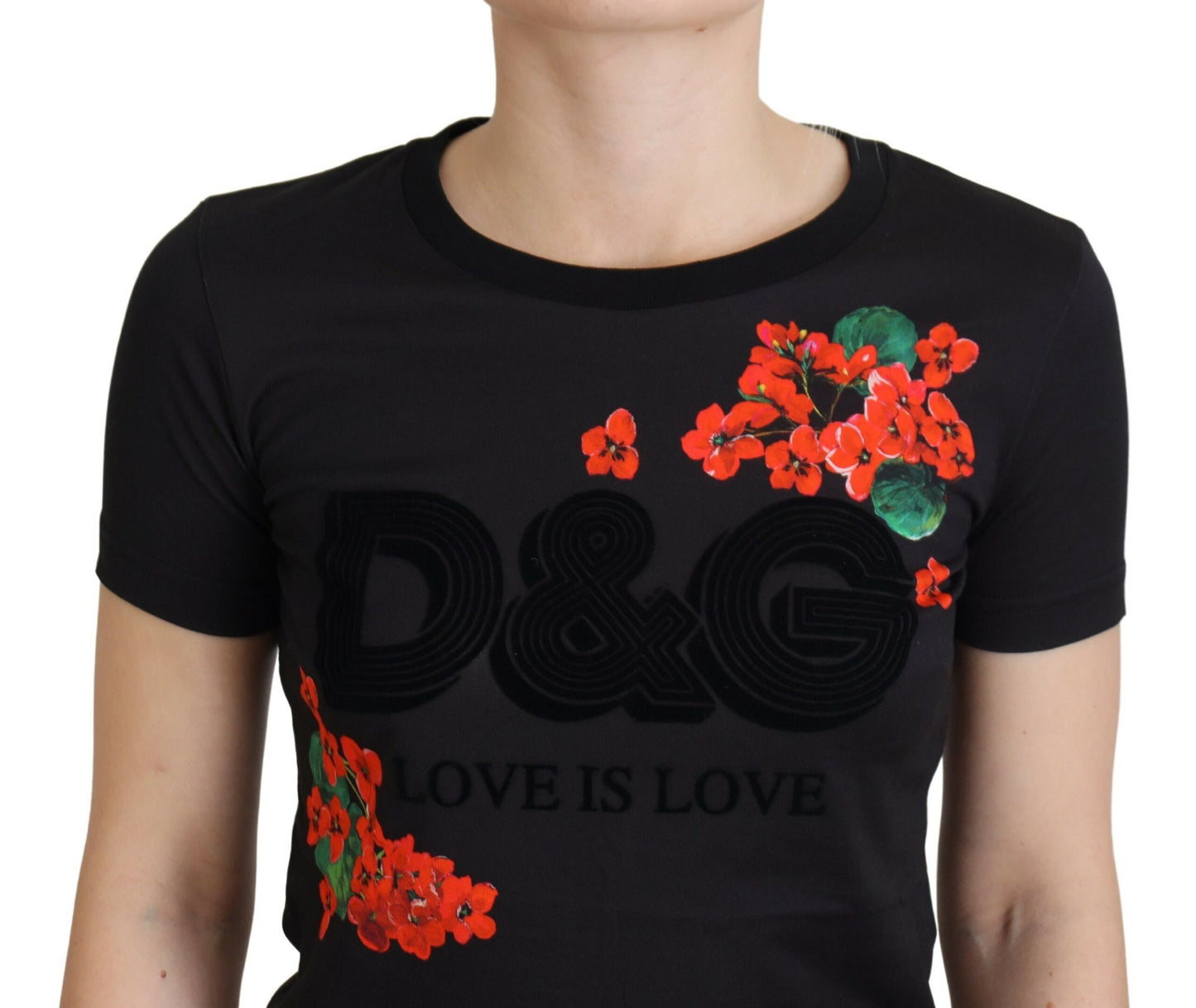 Love is Love Floral Crew Neck Tee