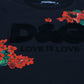 Love is Love Floral Crew Neck Tee