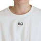 White Corset Stretch Cotton Top T-shirt