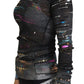 Elegant Multicolor Turtleneck Pullover Sweater