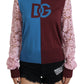 Elegant Multicolor Lace Pullover Sweater