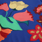 Elegant Floral Silk-Cotton Sweater