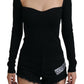 Elegant Sweetheart Neck Pullover Sweater