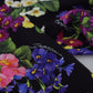 Silk Stretch Multicolor Turtleneck Sweater