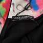 Elegant Multicolor Turtleneck Pullover Sweater