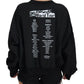 Elegant Black Crewneck Pullover Sweater