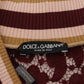 Multicolor V-Neck Pullover Sweater