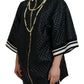 Elegant Full Zip Sweater with Pearl Embellishment