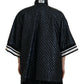 Elegant Full Zip Sweater with Pearl Embellishment