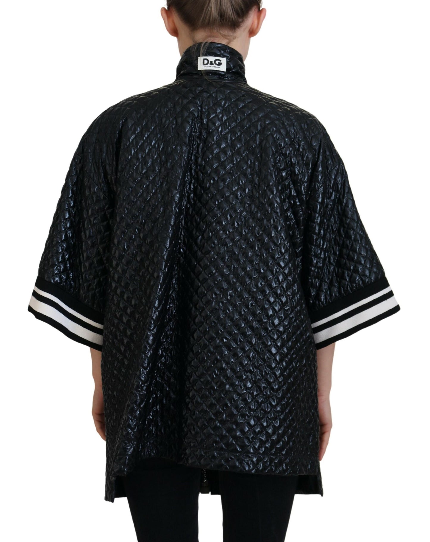 Elegant Full Zip Sweater with Pearl Embellishment
