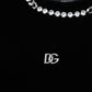 Elegant Crystal Embellished Black Pullover