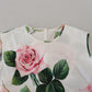 Elegant Floral Sleeveless Cotton Tank Top