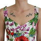 Elegant Floral Bodysuit Tank Top for Women
