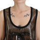Elegant Sleeveless Nylon Tank Top