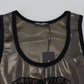 Elegant Sleeveless Nylon Tank Top