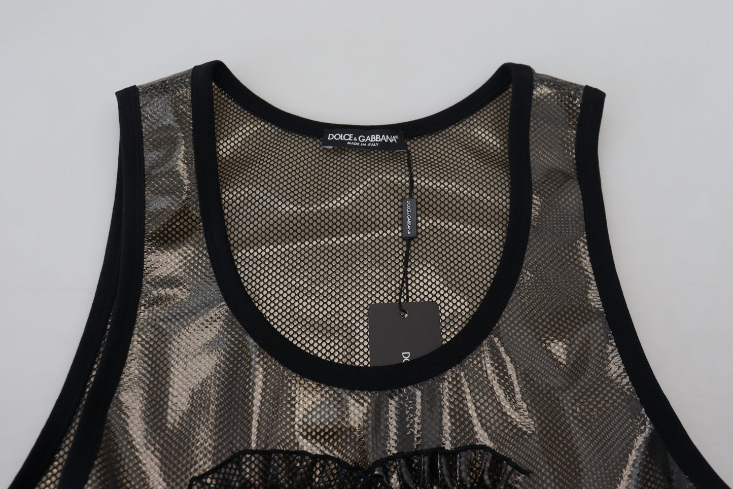 Elegant Sleeveless Nylon Tank Top