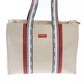 White Polyethylene Women Crossbody Bag