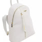 White Polyethylene Women Backpack