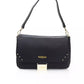 Black Polyethylene Women Shoulder Bag
