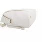 White Polyethylene Women Backpack