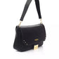 Black Polyethylene Women Shoulder Bag