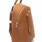 Brown Polyethylene Women Backpack