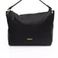 Black Polyethylene Women Shoulder Bag