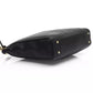 Black Polyethylene Women Shoulder Bag