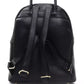 Black Polyethylene Women Backpack