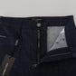 High Waist Straight-Leg Denim