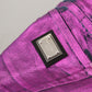 Elegant High Waist Slim Fit Purple Jeans