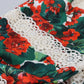 Elegant High Waist Floral Pants
