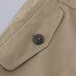 Elegant High Waist Straight Pants in Beige