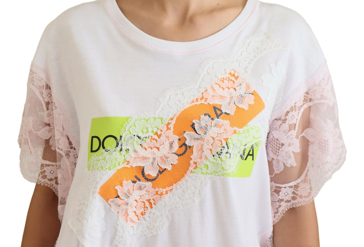 Elegant White Lace Blouse Top