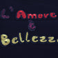 Black Sequined Amore E Bellezza Tank Top