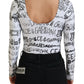 Elegant Long Sleeve Logo Top