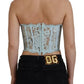 Elegant Lace-Trimmed Strapless Cropped Top