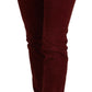 Chic Maroon Corduroy Pants